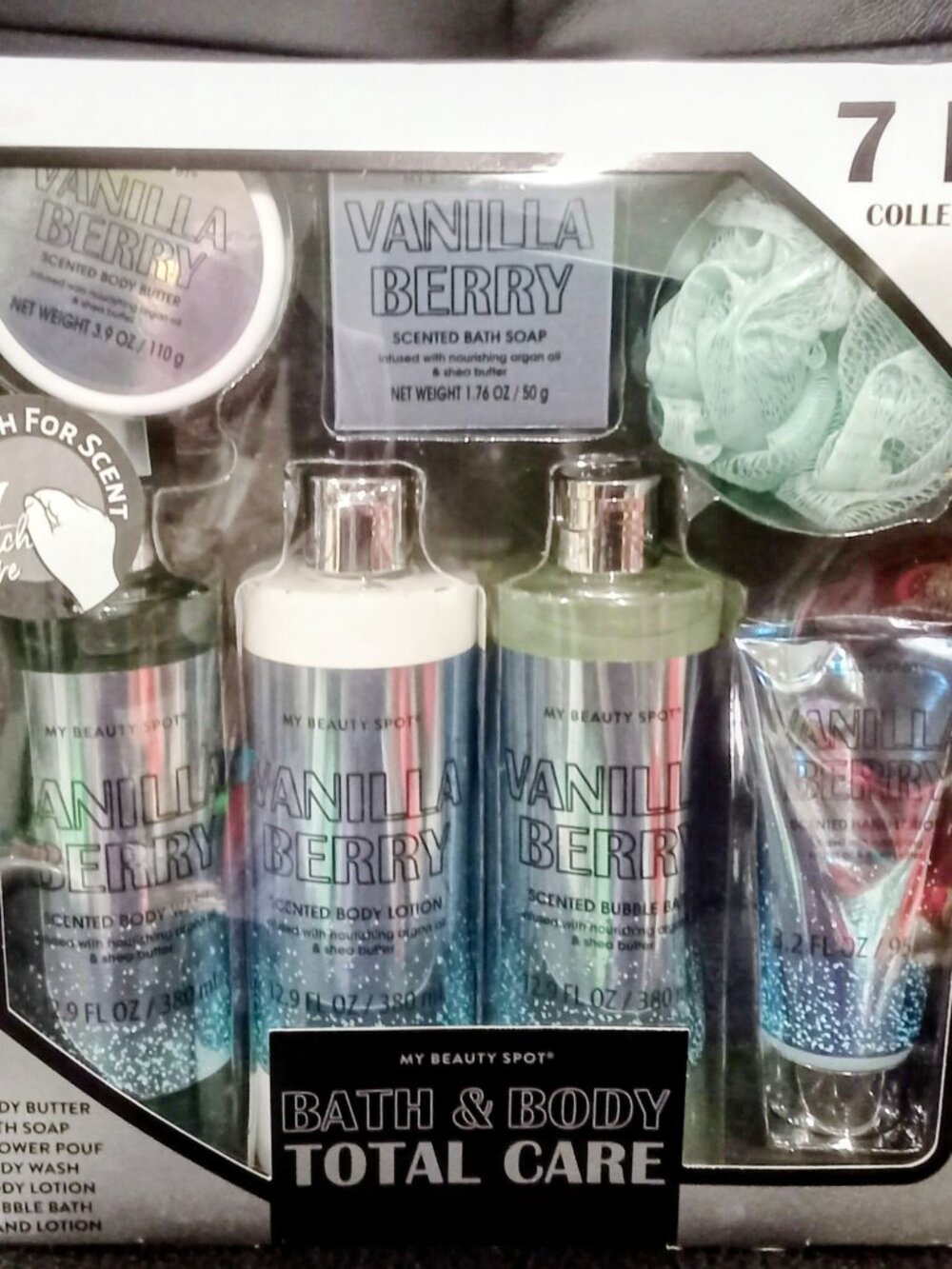 Bath & Body Total Care 7 Piece Collection